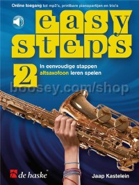 Easy Steps 2 altsaxofoon (Book & Online Audio)